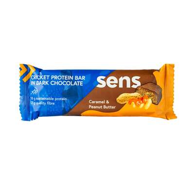 SENS Proteinriegel in dunkler Schokolade - Karamell &amp; Erdnussbutter, A-Nr.: 5948583 - 01