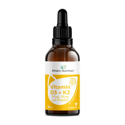 R(h)ein Nutrition Vitamin D3 + K2 Osteo Tropfen hochdosiert, A-Nr.: 5987301 - 01