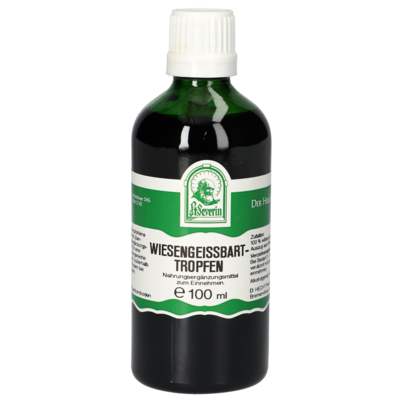 Sie sehen eine Packung WIESENGEISSBART TROPFEN 100 ML, Produktbild: 01 WIESENGEISSBART TROPFEN 100 ML, A-Nr.: 4403404 - 01