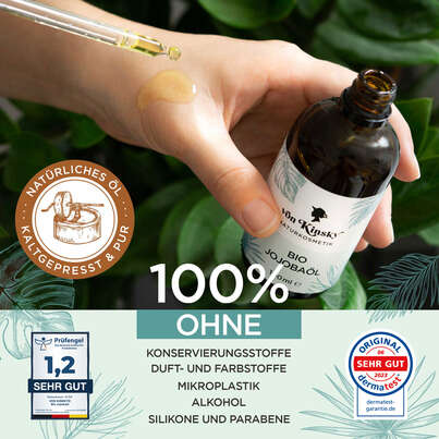 von Kinsky® Bio Jojoba Öl 100 % rein &amp; kaltgepresst, A-Nr.: 5987442 - 03