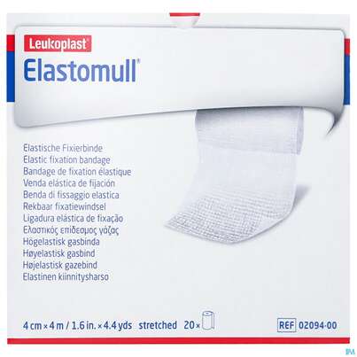 Elastische Binden Elastomull Einzeln Verpackt 4mx 4cm 1st, A-Nr.: 0191460 - 01
