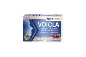 VOICLA® Hydro-intens Halstabletten Kirsch-Menthol, A-Nr.: 5940216 - 01