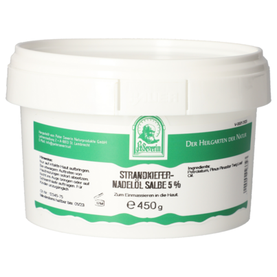 STRANDKIEFERNADELÖL SALBE 5% 450 G, A-Nr.: 5802715 - 01