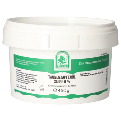 TANNENZAPFENÖL SALBE 6% 450 G, A-Nr.: 5802738 - 01