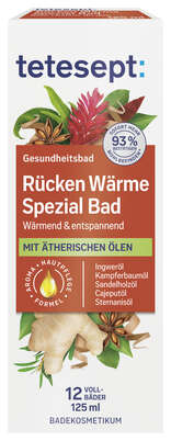 TETESEPT Rücken Wärme Spezial Bad 125ML, A-Nr.: 6003442 - 01