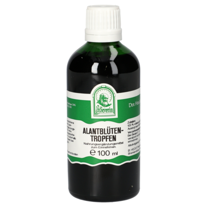 Sie sehen eine Packung ALANTBLUETEN TROPFEN 100ML, Produktbild: 01 ALANTBLUETEN TROPFEN 100ML, A-Nr.: 4878225 - 01