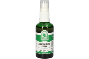 Sie sehen eine Packung ALANTWURZEL SPRAY 50ML, Produktbild: 01 ALANTWURZEL SPRAY 50ML, A-Nr.: 4854897 - 01