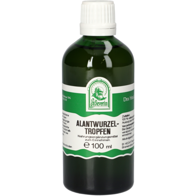 Sie sehen eine Packung ALANTWURZEL TROPFEN 100ML, Produktbild: 01 ALANTWURZEL TROPFEN 100ML, A-Nr.: 4854874 - 01