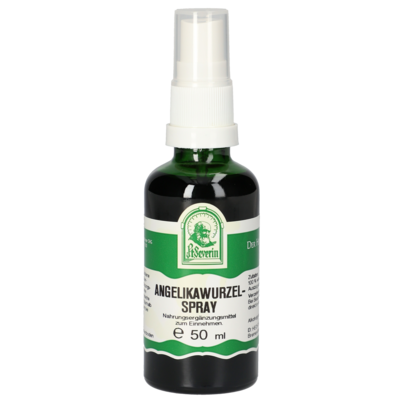 Sie sehen eine Packung ANGELIKAWURZEL SPRAY 50ML, Produktbild: 01 ANGELIKAWURZEL SPRAY 50ML, A-Nr.: 4443384 - 01