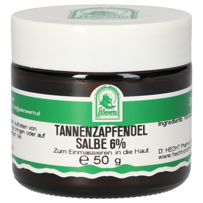 TANNENZAPFENÖL SALBE 6% 50 G, A-Nr.: 5358108 - 01