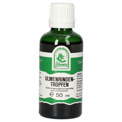 Sie sehen eine Packung ULMENRINDEN TROPFEN 50ML, Produktbild: 01 ULMENRINDEN TROPFEN 50ML, A-Nr.: 4377061 - 01