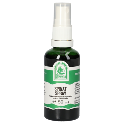 Sie sehen eine Packung SPINAT SPRAY 50 ML, Produktbild: 01 SPINAT SPRAY 50 ML, A-Nr.: 5773735 - 01