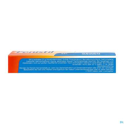 Sie sehen eine Packung Fenistil Gel 50g, Produktbild: 07 Fenistil Gel 50g, A-Nr.: 0622115 - 07