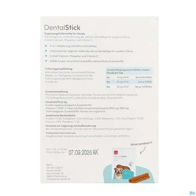 Veterinaerprodukte Pha Dentalstick Vet 200g, A-Nr.: 4235042 - 09