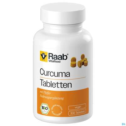 Curcuma Tabl Bio Vegan -raab 300st, A-Nr.: 4350990 - 02