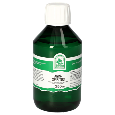 Sie sehen eine Packung ANISSPIRITUS 250ML, Produktbild: 01 ANISSPIRITUS 250ML, A-Nr.: 5061779 - 01