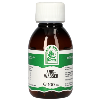 Sie sehen eine Packung ANISWASSER 100 ML, Produktbild: 01 ANISWASSER 100 ML, A-Nr.: 5061791 - 01