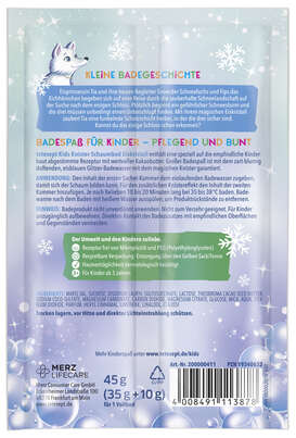 TETESEPT Kids Knister Schaumbad Eiskristall 45G, A-Nr.: 6007055 - 02