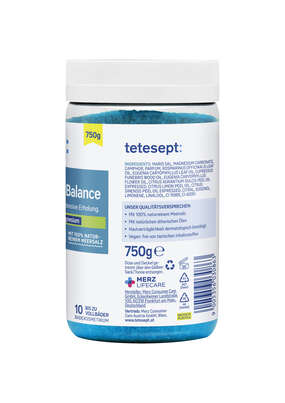 TETESEPT Meersalz-Pflegebad Regeneration &amp; Balance Meersalz 750G, A-Nr.: 6007078 - 02