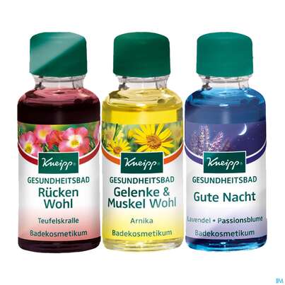Sie sehen eine Packung Kneipp Geschenkpackung Gesundes Baden 3x20m 1pk, Produktbild: 03 Kneipp Geschenkpackung Gesundes Baden 3x20m 1pk, A-Nr.: 4562315 - 03