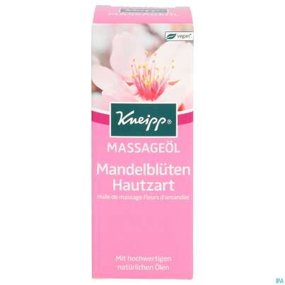 Sie sehen eine Packung Massage Oel Kneipp Mandelbluete 100ml, Produktbild: 01 Massage Oel Kneipp Mandelbluete 100ml, A-Nr.: 3161850 - 01