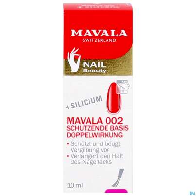 Mavala 002 Doppel-aktion M.silic Base Unterlack +silicium 10ml, A-Nr.: 2976633 - 01