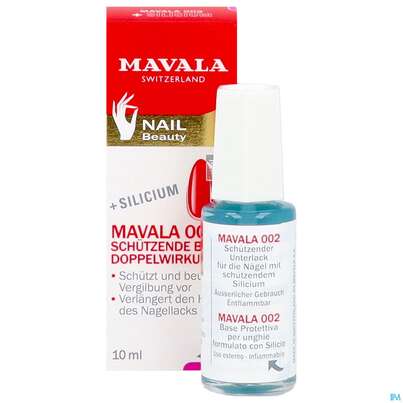 Mavala 002 Doppel-aktion M.silic Base Unterlack +silicium 10ml, A-Nr.: 2976633 - 10