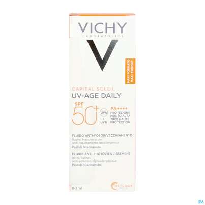 Sonnenprodukte Vichy/capital Soleil Uv-age Daily Lsf 50+ 80ml, A-Nr.: 5893356 - 04