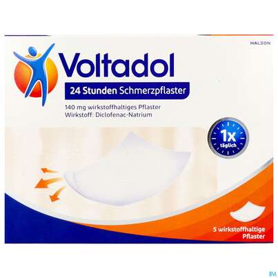 Voltadol 24h Schmerzpflaster Wirkstoffhaltig 140mg 5st, A-Nr.: 5534976 - 01