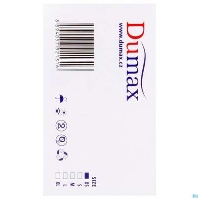 Untersuchungshandschuhe -dumax Latex Puderfrei Xs 100st, A-Nr.: 2995435 - 08