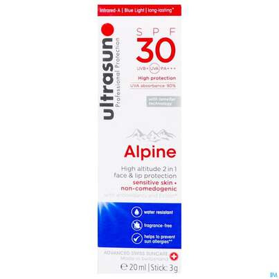 Sonnenprodukte Ultrasun 20ml+2,3g Alpine Compi Spf30 62550 1st, A-Nr.: 4604108 - 04