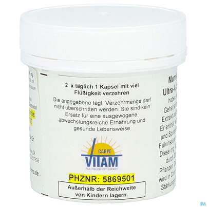 Sie sehen eine Packung Shilajit-mumijo Extrakt Kapseln 90st, Produktbild: 03 Shilajit-mumijo Extrakt Kapseln 90st, A-Nr.: 5869524 - 03