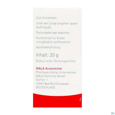 Robinia Comp Wala Globuli Velati 20g, A-Nr.: 4482929 - 06