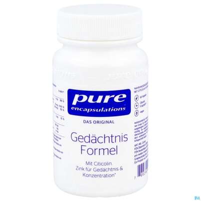 Sie sehen eine Packung Pure Encapsulations Cogni Aktiv 60 Kapseln, Produktbild: 03 Pure Encapsulations Cogni Aktiv 60 Kapseln, A-Nr.: 5228239 - 03
