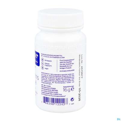 Sie sehen eine Packung Pure Encapsulations Cogni Aktiv 60 Kapseln, Produktbild: 07 Pure Encapsulations Cogni Aktiv 60 Kapseln, A-Nr.: 5228239 - 07