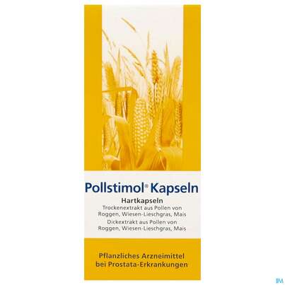 Sie sehen eine Packung Pollstimol Kapseln 30st, Produktbild: 01 Pollstimol Kapseln 30st, A-Nr.: 5520974 - 01
