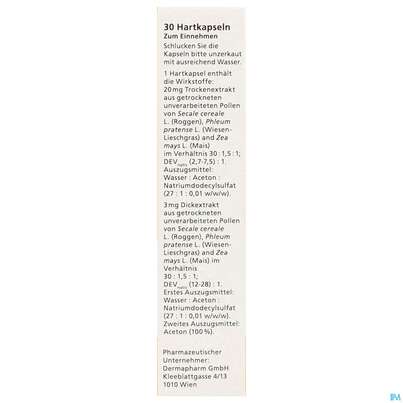 Sie sehen eine Packung Pollstimol Kapseln 30st, Produktbild: 05 Pollstimol Kapseln 30st, A-Nr.: 5520974 - 05