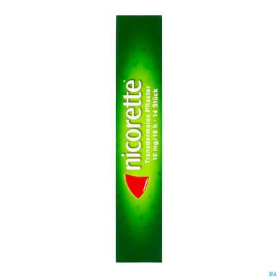 Nicorette Transdermales Pflaster 10mg/16h 14st, A-Nr.: 3537410 - 08