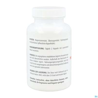 Magnesium Malat 1000mg Kapseln Elementar Vita World 120st, A-Nr.: 5608953 - 03