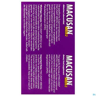 Macusan Kapseln Areds2 180st, A-Nr.: 5916637 - 05