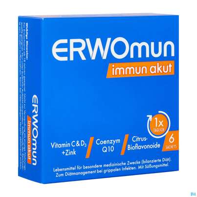 Immun Akut Pulver Erwomun Sachet 6st, A-Nr.: 5941925 - 02