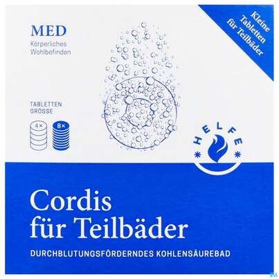 Helfe Cordis Kohlensaeurebad Fuer Teilbaeder 8 Tabl 920g 500g Pulver, A-Nr.: 5921822 - 01