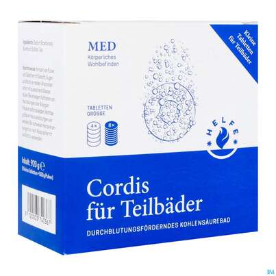 Helfe Cordis Kohlensaeurebad Fuer Teilbaeder 8 Tabl 920g 500g Pulver, A-Nr.: 5921822 - 02