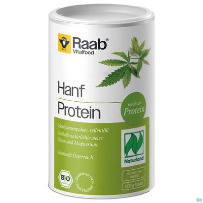 Hanf Protein Pulver Bio Raab 500g, A-Nr.: 5871283 - 01