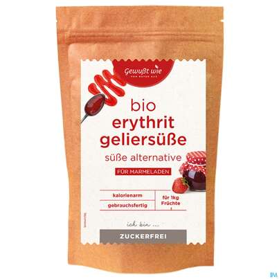 Sie sehen eine Packung Gewusst Wie Bio Geliersuesse 270g, Produktbild: 02 Gewusst Wie Bio Geliersuesse 270g, A-Nr.: 5927380 - 02