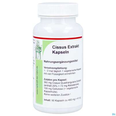 Cissus Extrakt Kapseln 360mg Nat 90st, A-Nr.: 5812754 - 02