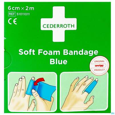 Cederroth Soft/foam Pflaster 2m Ref51011011 1st, A-Nr.: 5289873 - 01