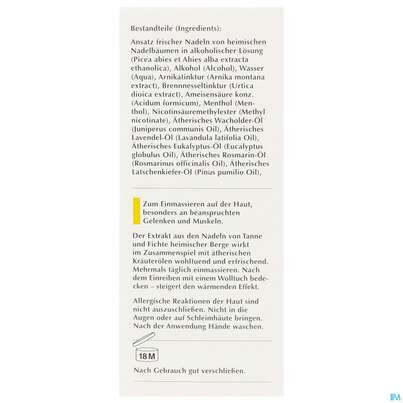 Sie sehen eine Packung Berggeist Muskel- U.gelenksfluid 150ml, Produktbild: 05 Berggeist Muskel- U.gelenksfluid 150ml, A-Nr.: 0559032 - 05