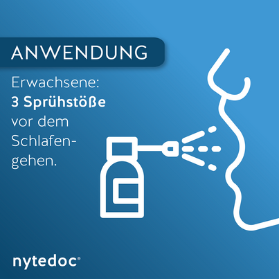 Sie sehen eine Packung nytedoc® SNORE-X® Rachenspray, Produktbild: 04 nytedoc® SNORE-X® Rachenspray, A-Nr.: 5935830 - 04