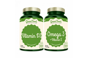 GreenFood Nutrition Omega 3 120 Kapseln + Vitamin D3 60 Kapseln, A-Nr.: 5833868 - 01